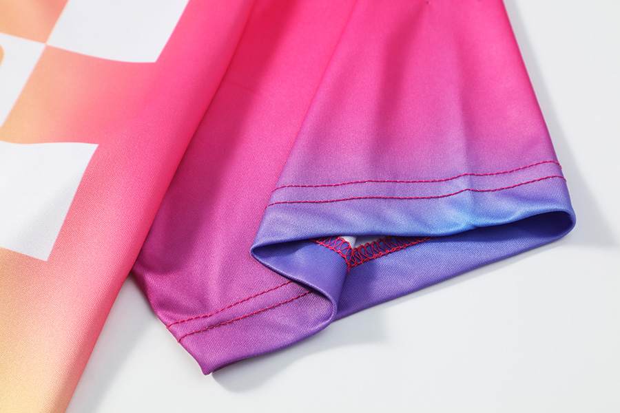 Round Neck 150G Double-Sided Moisture Wicking-Pink-06